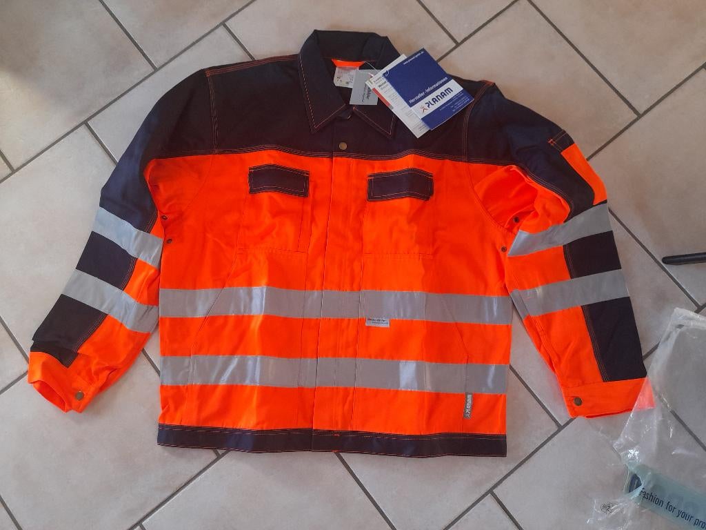 1 Veste de travail haute visibilité Planam T58, Enlèvement, Neuf