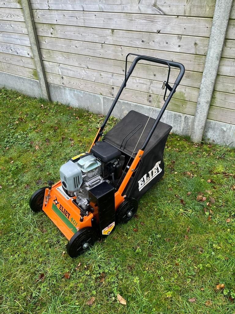 TE HUUR: Verticuteermachine Eliet e401, Tuin en Terras, Verticuteermachines, Ophalen