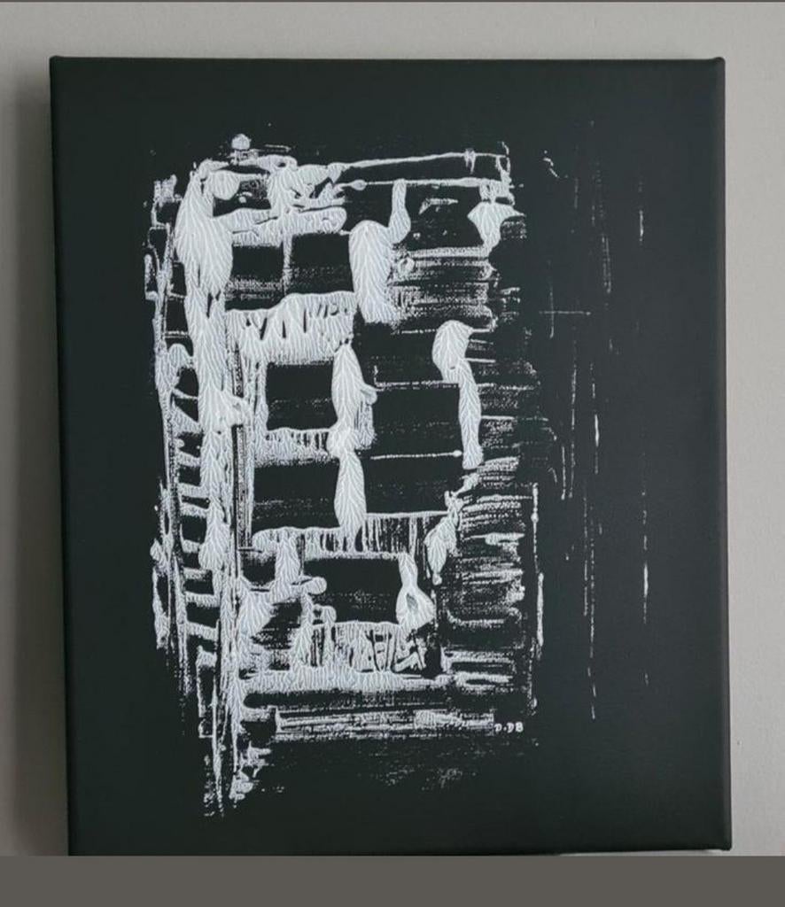 Peinture sur Toile 25×30 cm, Antiquités & Art, Enlèvement