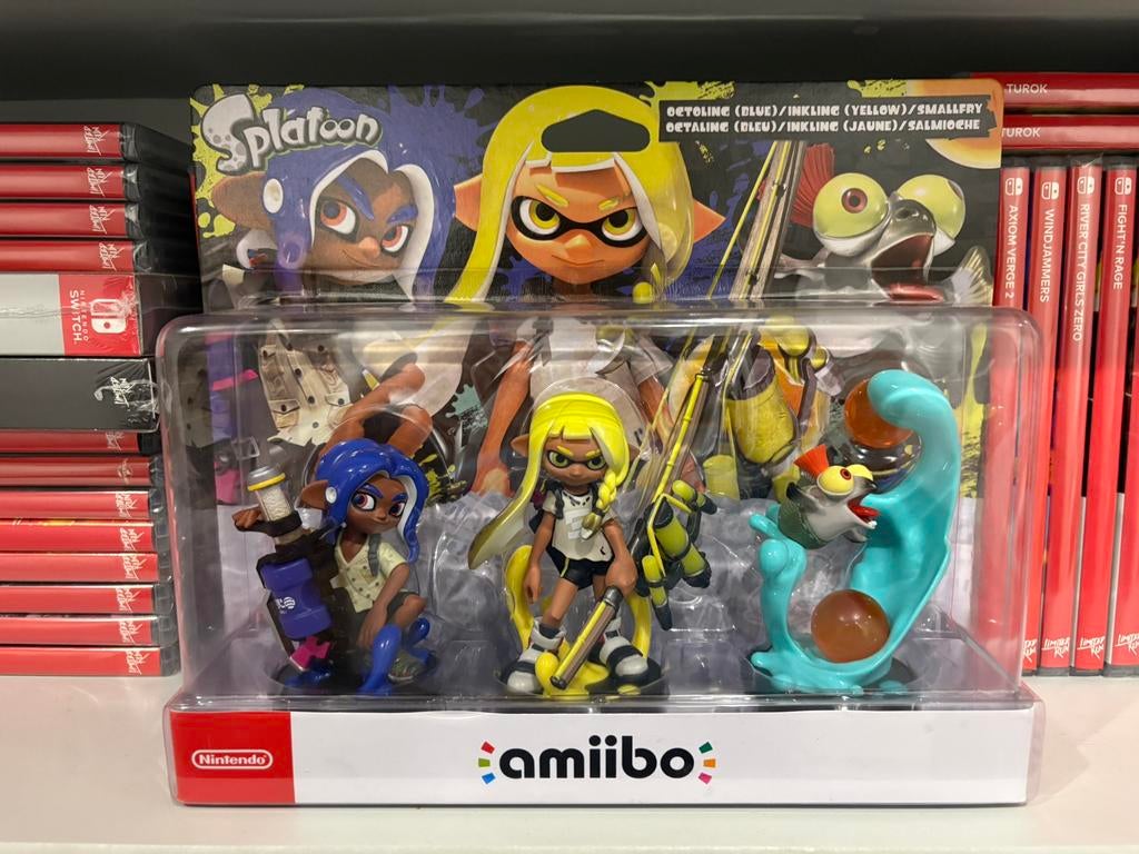 Pack de 3 Amiibo Splatoon 3 (Nintendo Switch), Consoles de jeu & Jeux vidéo, Enlèvement ou Envoi, Neuf