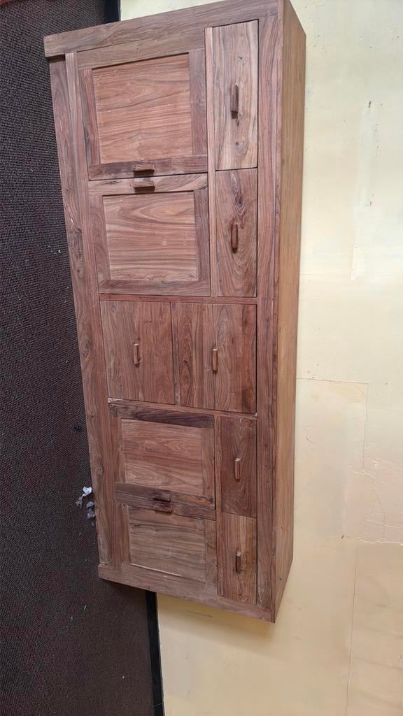 Teak houten kast ca 240 breed, Huis en Inrichting, Ophalen, Zo goed als nieuw