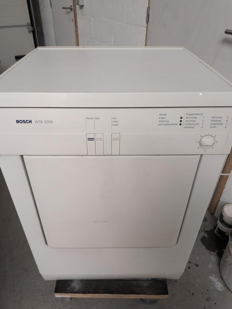Droogkast Bosch wta 3200 in goede staat, Elektronische apparatuur, Droogkasten, Ophalen