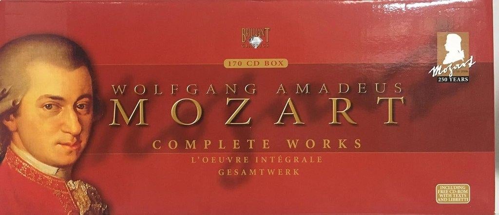 Box intégrale mozart 170CDs, CD & DVD, Enlèvement, Neuf, dans son emballage, Musique de chambre, Coffret