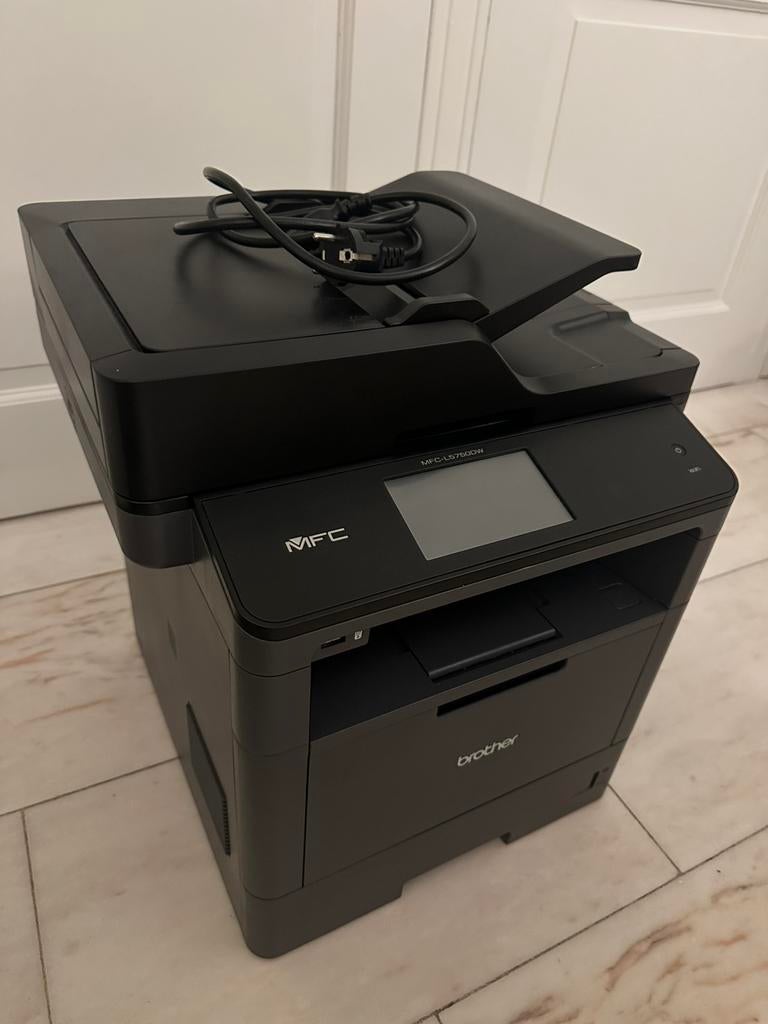 Brother MFC-L5750DW professionele laserprinter topstaat €80, Wi-Fi intégré, All-in-one, Comme neuf, Enlèvement