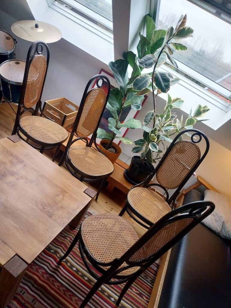 Chaises vintage « Long John » de Thonet, Enlèvement ou Envoi