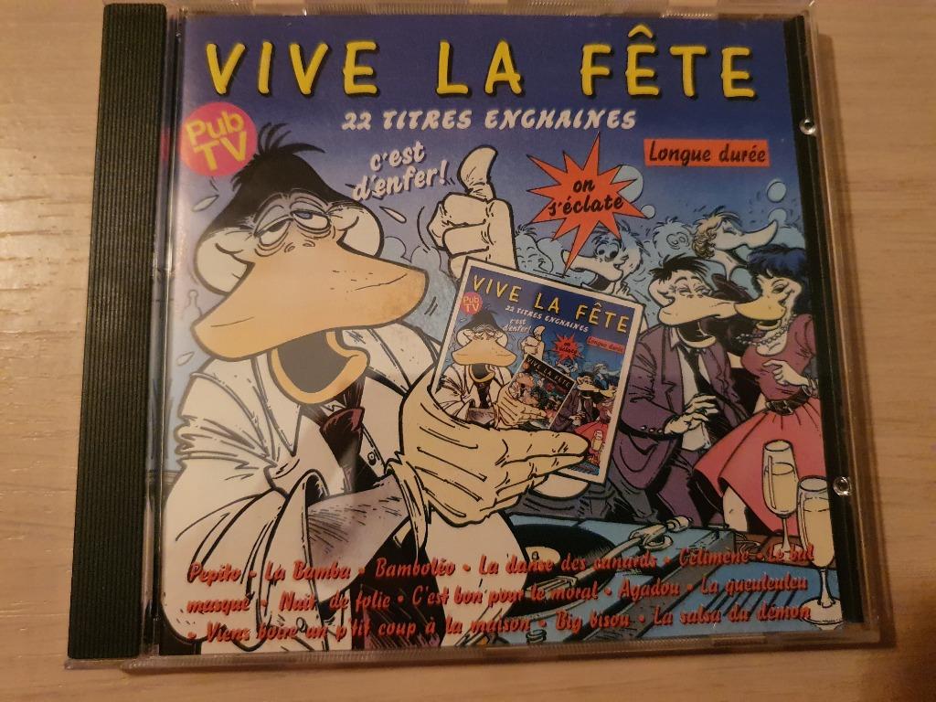 cd audio vive la fête, Ophalen of Verzenden, Nieuw in verpakking, Pop