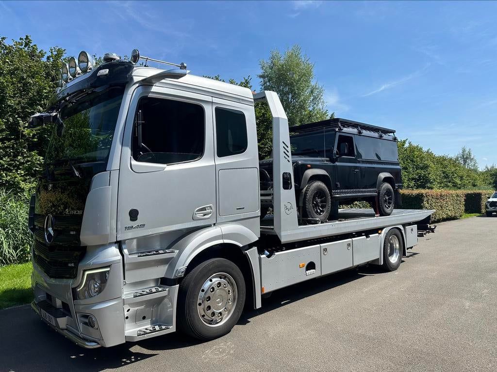 Mercedes Actros 1946 schuifplateau + brill 2021, Automaat, Euro 6, Adaptieve lichten, Mercedes-Benz