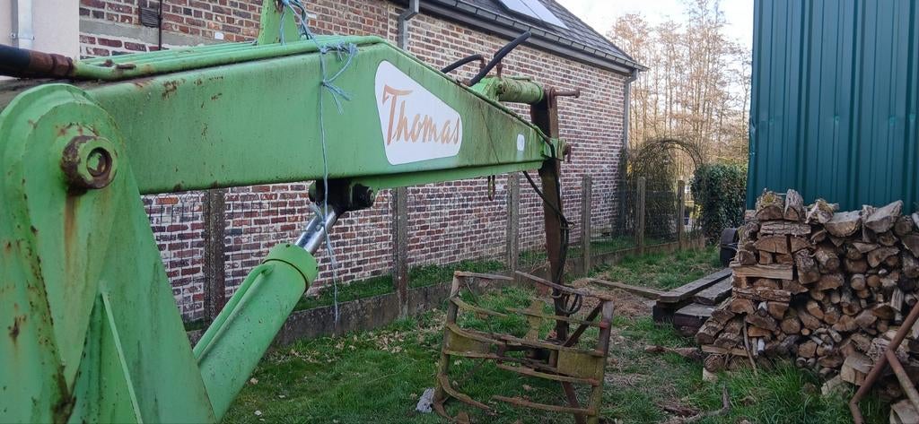 Getrokken kraan  thomas, Enlèvement