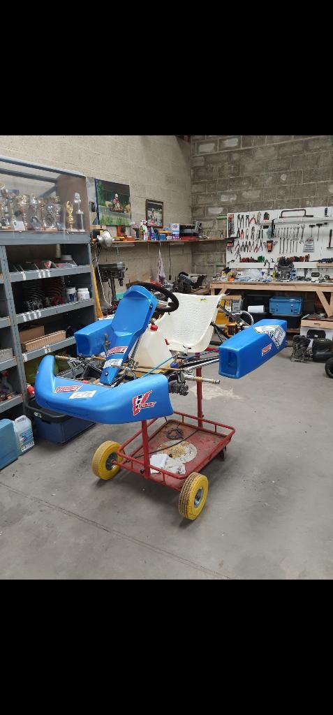 Karting 100cc, Sport en Fitness, Karting, Zo goed als nieuw, Kart, Ophalen