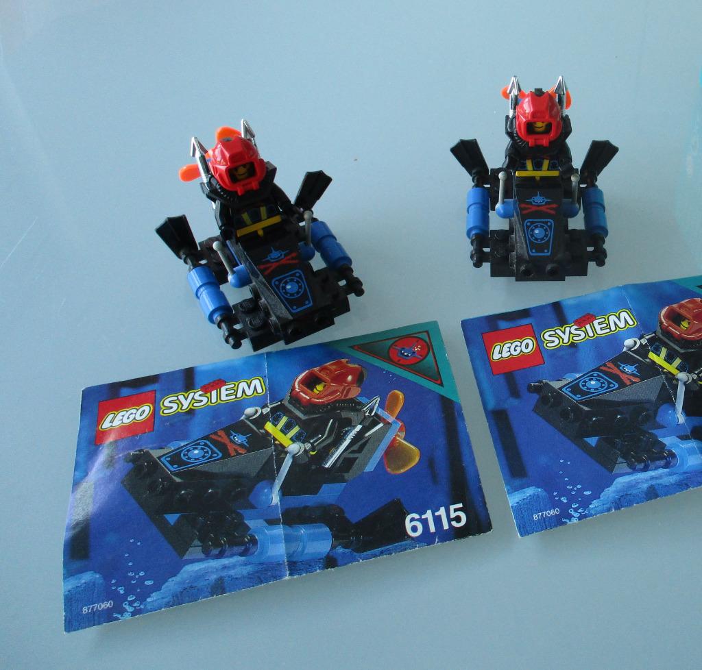 Lego aquazone 6115 shark scout, Ophalen of Verzenden, Gebruikt, Complete set, Lego