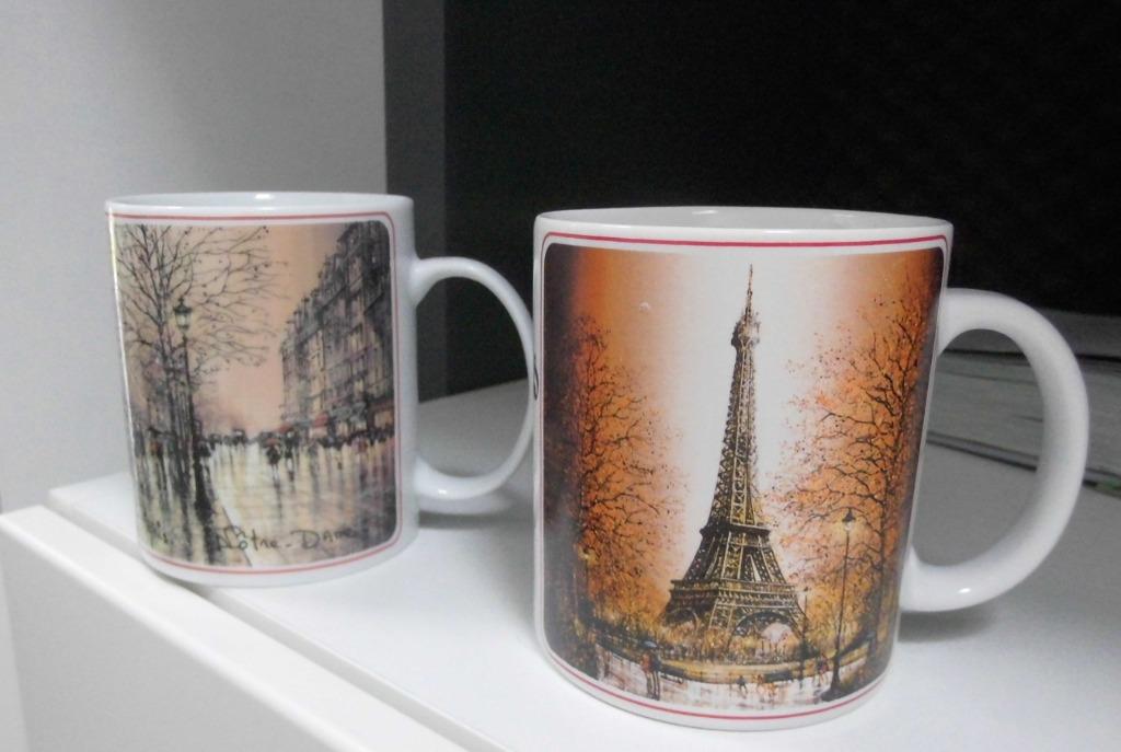 2 Tasses de  PARIS, Neuf, Enlèvement ou Envoi, Céramique, Autres styles