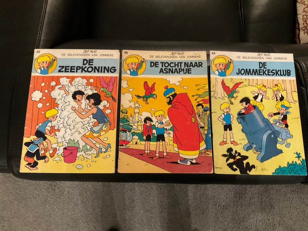 3 Jommekes boeken in zwart wit - Jef Nys, Boeken, Strips | Comics, Ophalen of Verzenden, Zo goed als nieuw