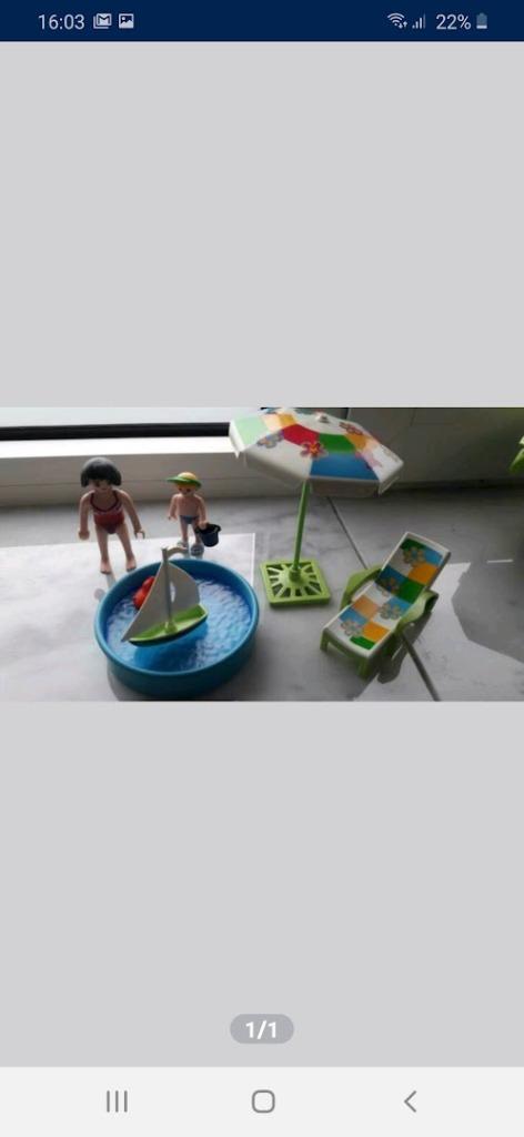 playmobil piscine 4864, Enlèvement ou Envoi, Comme neuf