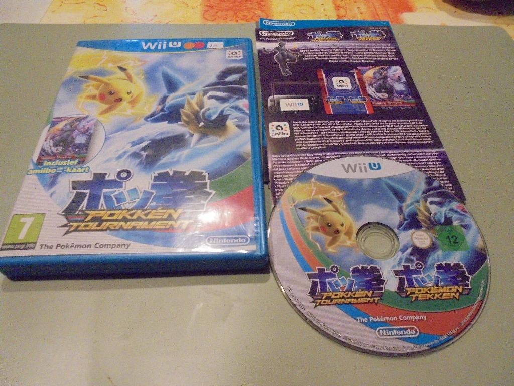 WIIU Pokkén Tournament (orig), 2 joueurs, Enlèvement ou Envoi, Utilisé, À partir de 7 ans