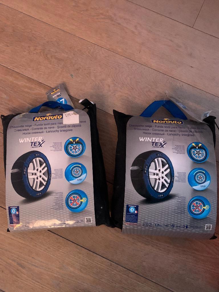 4 chaussettes de neige Norauto wintertex 7 neuves!, Enlèvement ou Envoi, Neuf