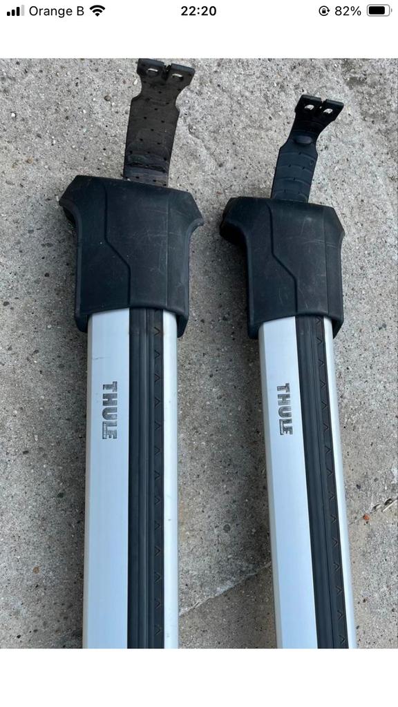 Thule dakdragers wingbar edge, Auto diversen, Dakdragers, Ophalen