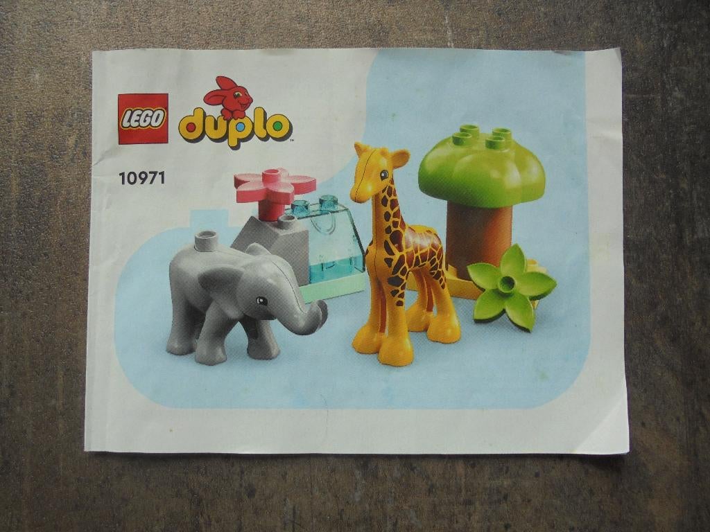 Lego Duplo Building Instruction 10971 (zie foto's), Ophalen of Verzenden, Gebruikt, Duplo