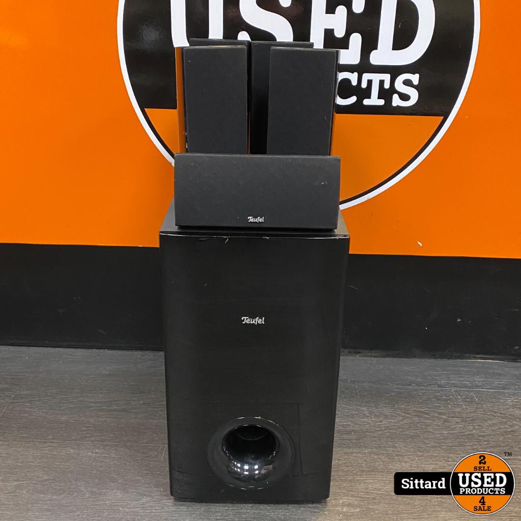 Teufel IP 3000 SW + 4x IP 3000 FR + IP 300 C Speakerset, Audio, Tv en Foto, Luidsprekerboxen, Overige merken, Ophalen of Verzenden
