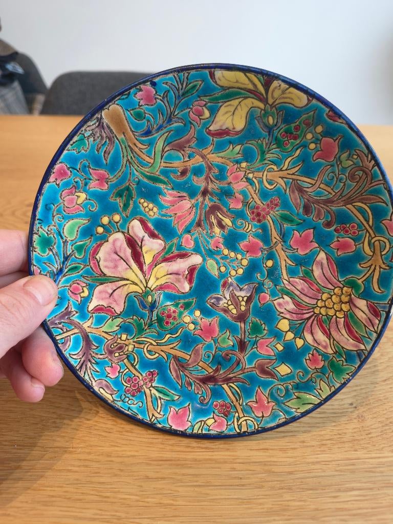 Aardewerk bordje, Antiquités & Art, Enlèvement