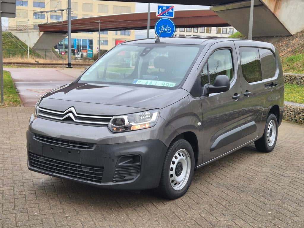CITROEN BERLINGO XL // DUBBEL CABINE // 1.5 DIESEL // EURO 6, Auto's, 121 g/km, Stof, Euro 6, https://public.car-pass.be/vhr/b1a29079-e5c0-4447-b33e-182fed302083