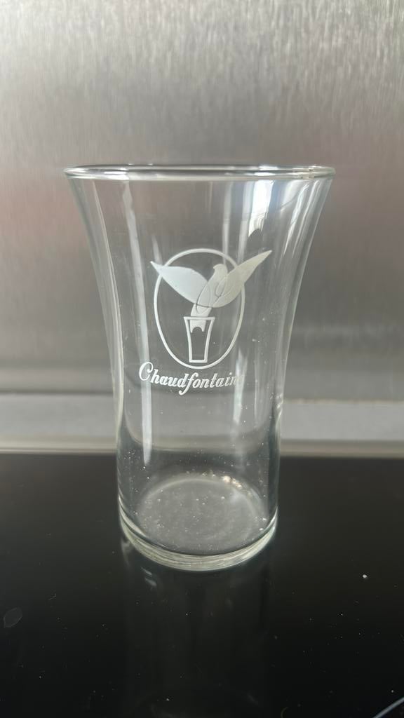 Verre chaudfontaine, Enlèvement ou Envoi, Comme neuf