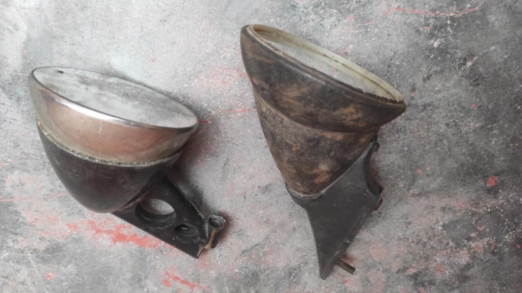 Oldtimer puntspiegels, Ophalen, BMW