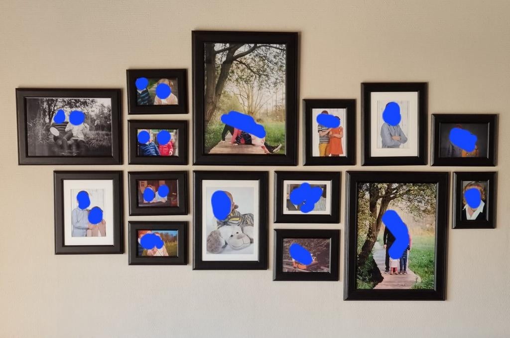 Verschillende donkerbruine viserum ikea fotolijsten / kaders, Huis en Inrichting, Woonaccessoires | Lijsten, Ophalen, Zo goed als nieuw