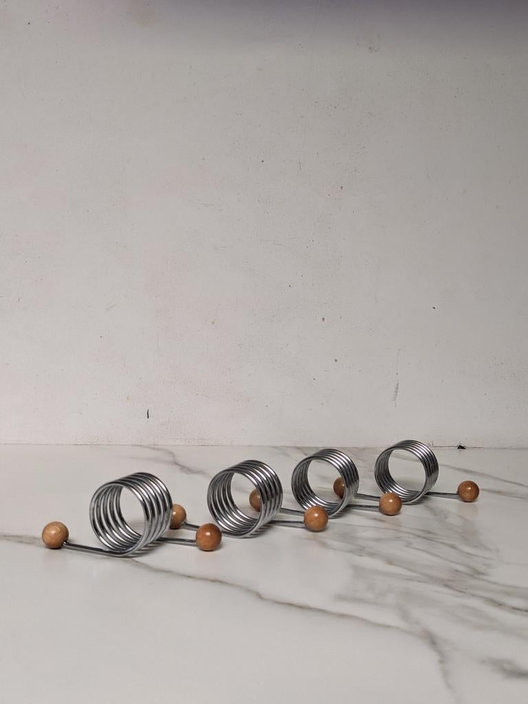 Vintage servettenringen, Maison & Meubles, Cuisine | Vaisselle, Comme neuf, Autres types, Uni, Autres matériaux, Enlèvement ou Envoi