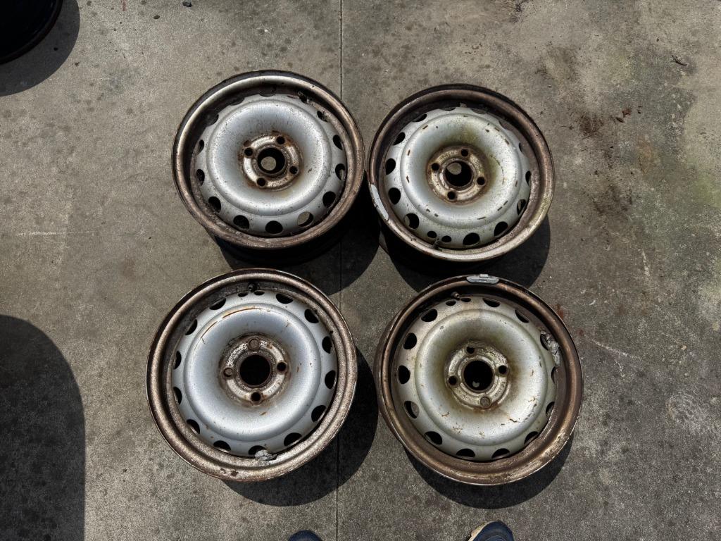 4 jantes en tôle Opel Combo, Autos : Pièces & Accessoires, Enlèvement, Utilisé, Opel