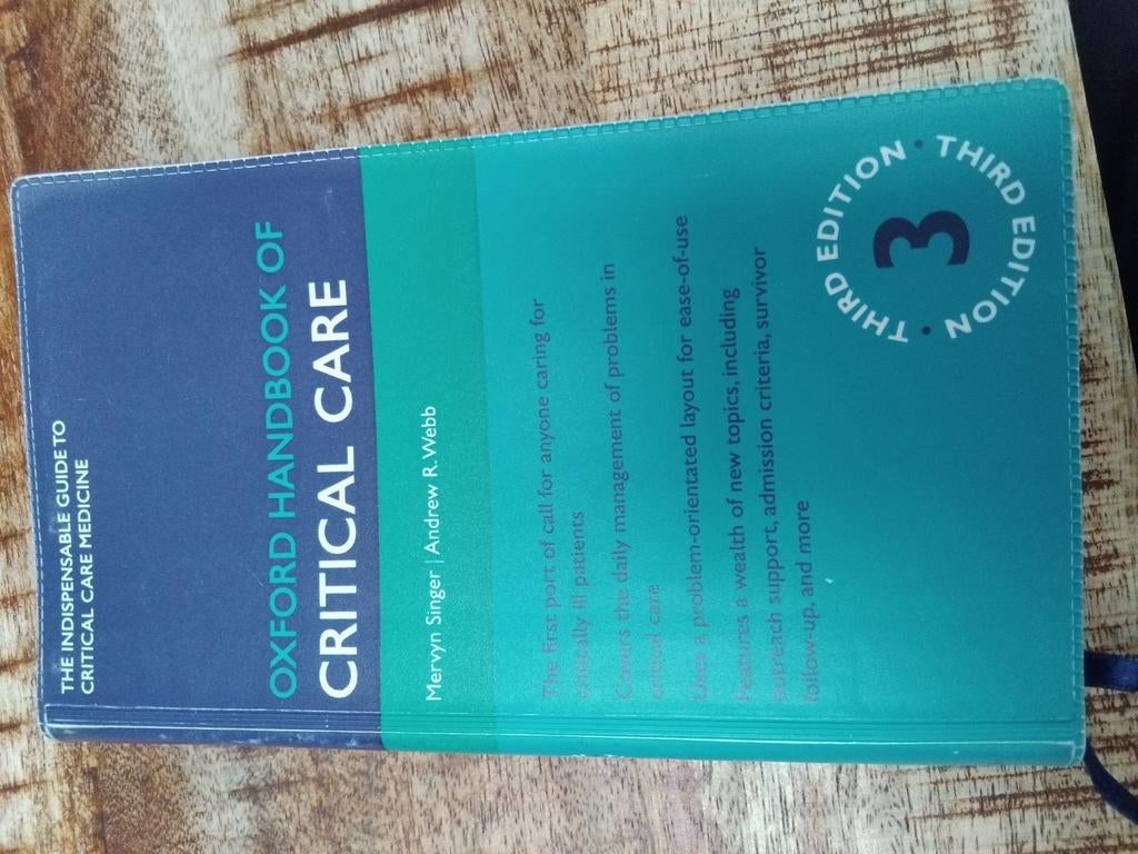 Oxford Handbook of Critical Care, Boeken, E-books, Mervyn Singer, Andrew Webb