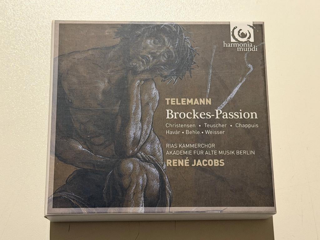 Telemann – Brockes-Passion, Ophalen of Verzenden, Gebruikt, Boxset
