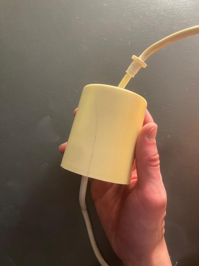 Suspension vintage orange style