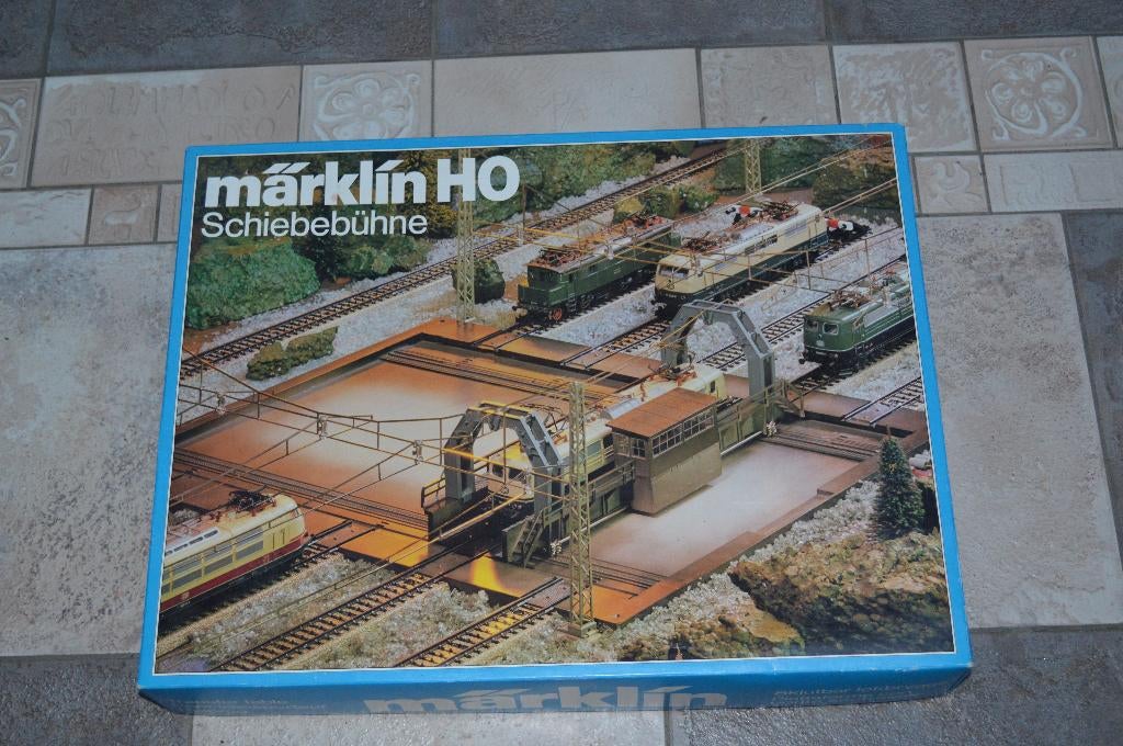 Märklin 7294 : rolbrug in nieuwstaat in zijn doos, Wisselstroom, Brug, Tunnel of Gebouw, Nieuw, Ophalen of Verzenden