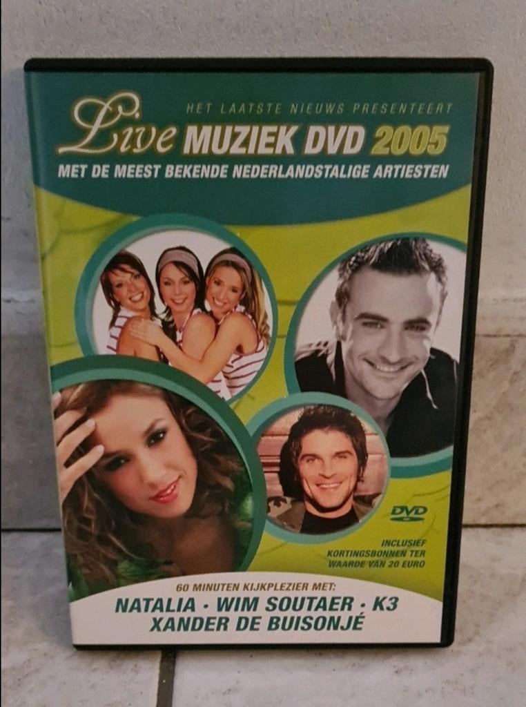 Live muziek dvd 2005, Cd's en Dvd's, Ophalen of Verzenden, Zo goed als nieuw
