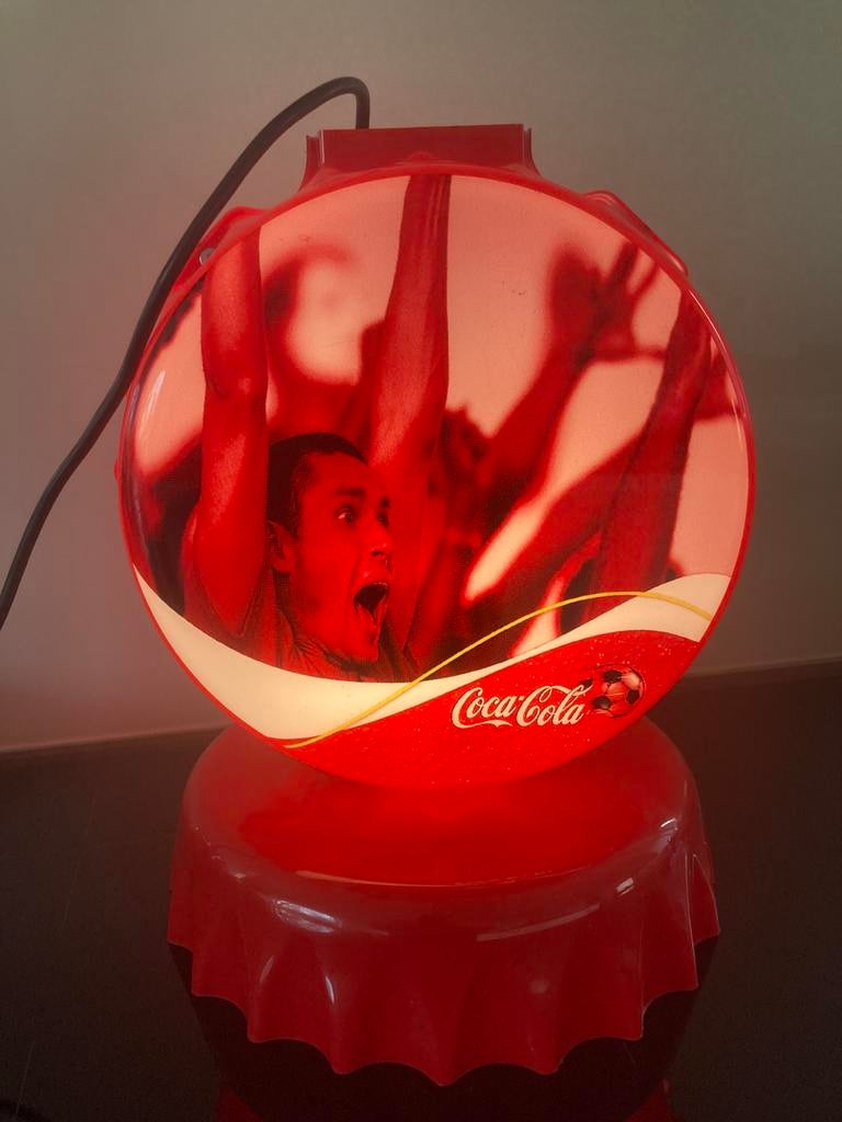 Coca cola licht kroonkurk, Ophalen, Zo goed als nieuw, Lichtbak of (neon) lamp