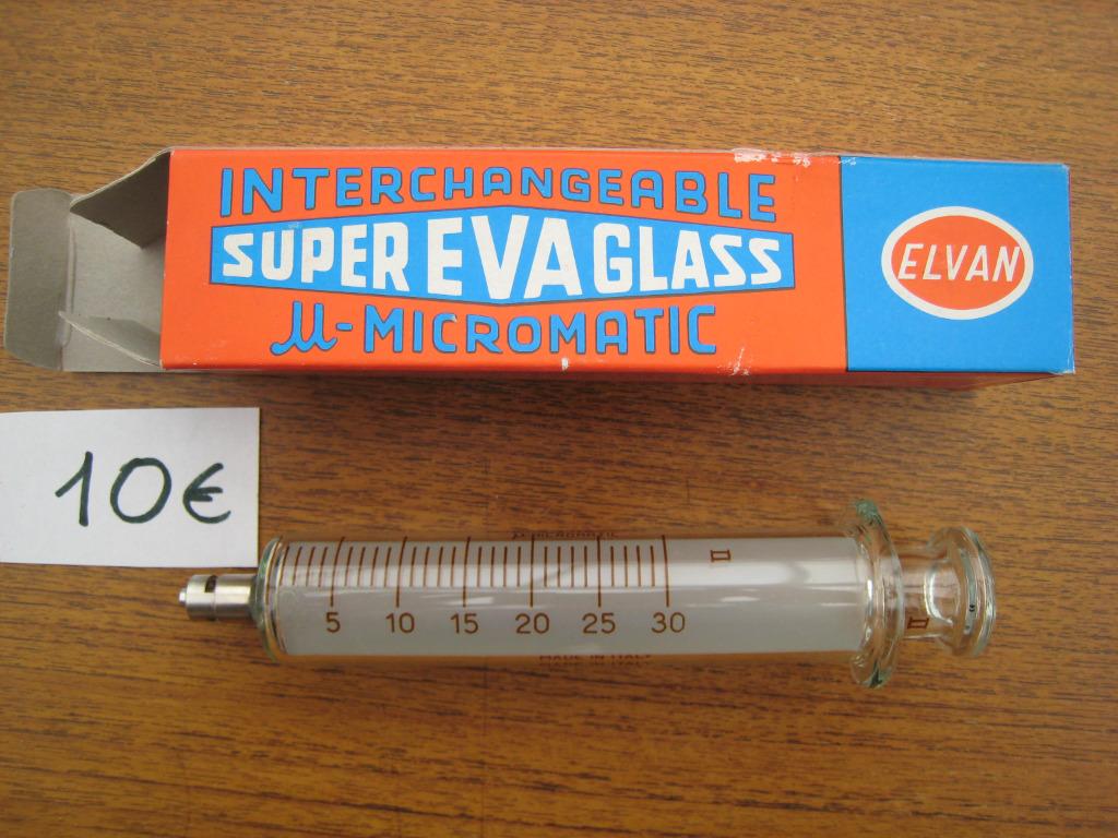 seringue en verre, Antiquités & Art, Envoi