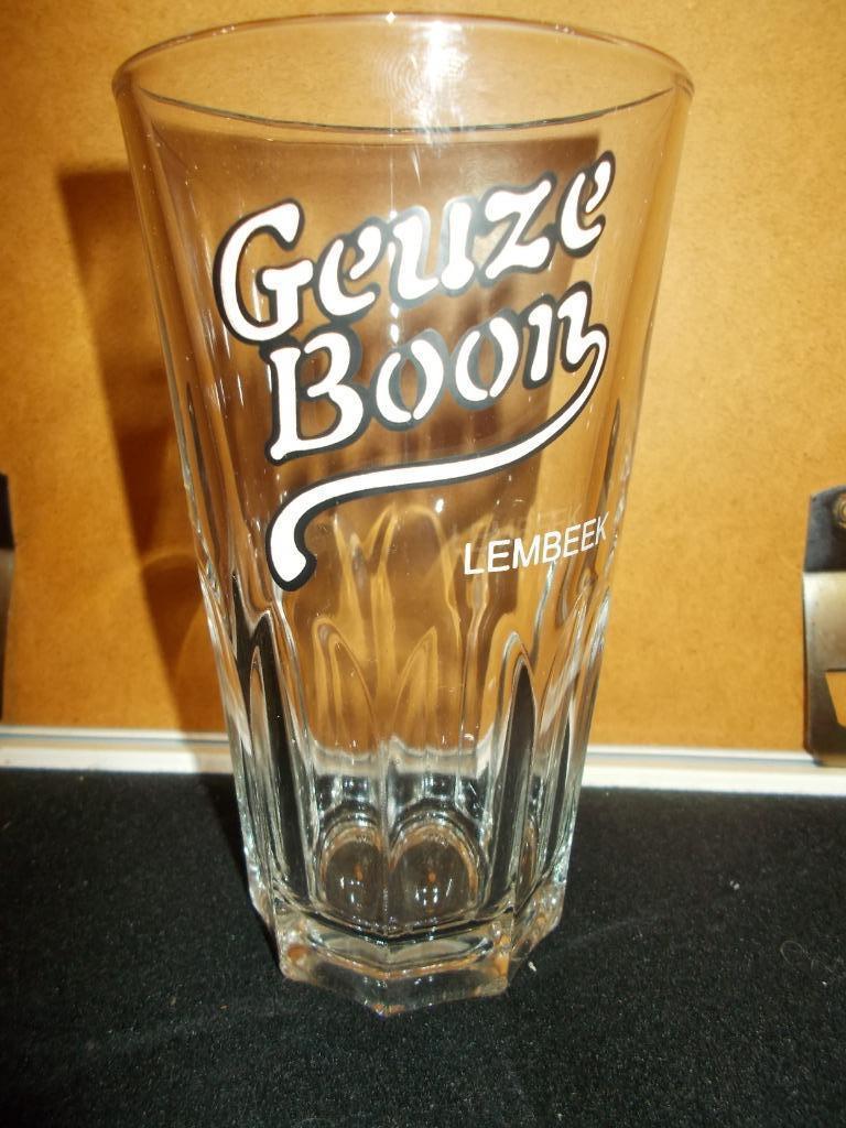 LEMBEEK - ouder glas Geuze Frank Boon - 7, Ophalen of Verzenden, Zo goed als nieuw, Glas of Glazen, Palm