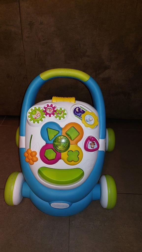 Smoby Cotoons loop en speel wagentje, Kinderen en Baby's, Ophalen, Gebruikt