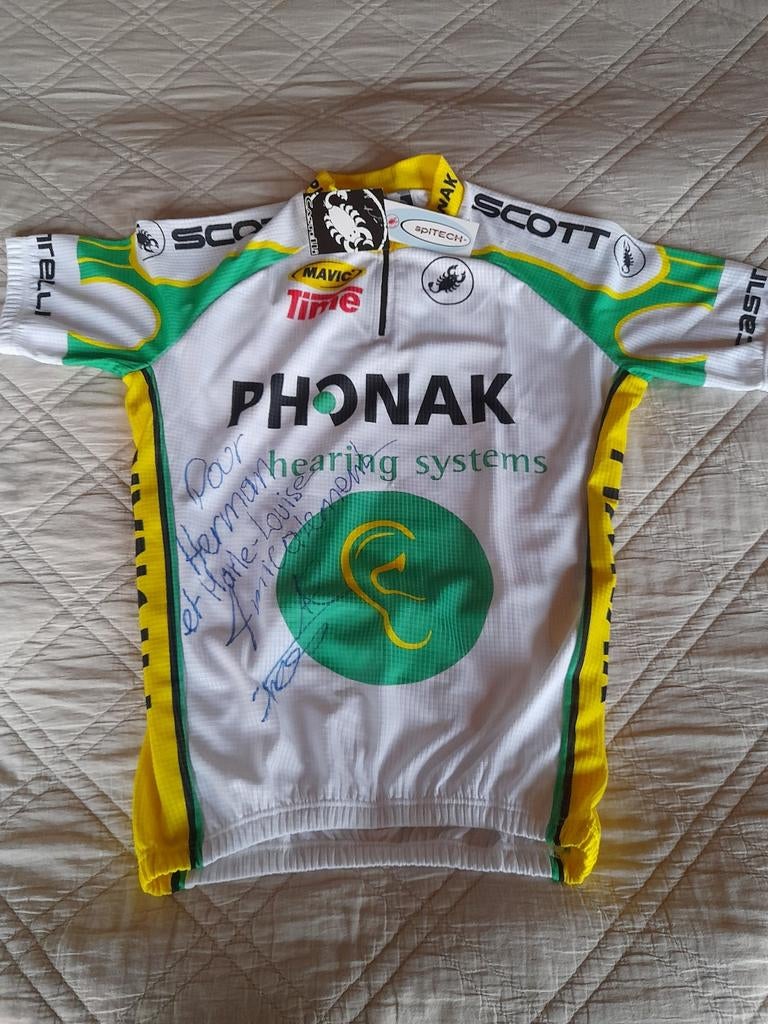 Splinternieuwe wielertrui phonak hearing systems 2000-2001, Ophalen of Verzenden