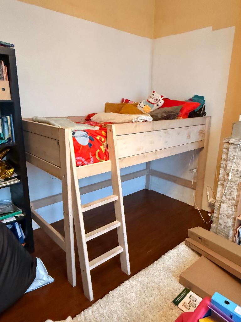 Kinderbed: hoogslaper, merk Lifetime, Ophalen, Gebruikt, Hoogslaper