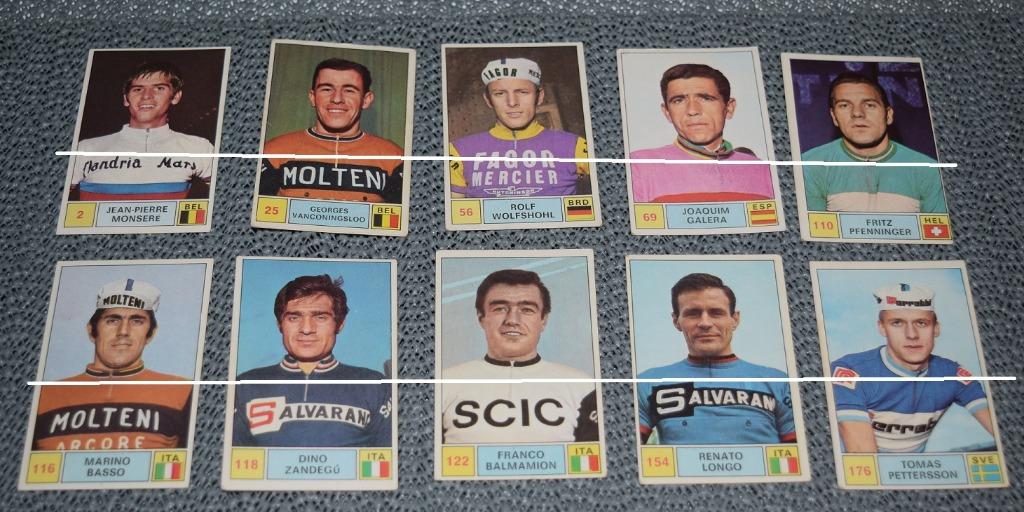 Autocollants Panini/Cycling/Sprint 71/19, Collections, Envoi, Utilisé, Affiche, Image ou Autocollant