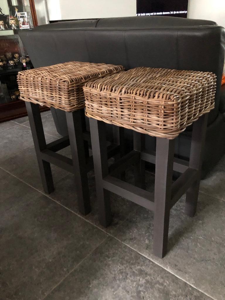 Mooie barkrukken, Huis en Inrichting, Barkrukken, Ophalen, Zo goed als nieuw, Hout