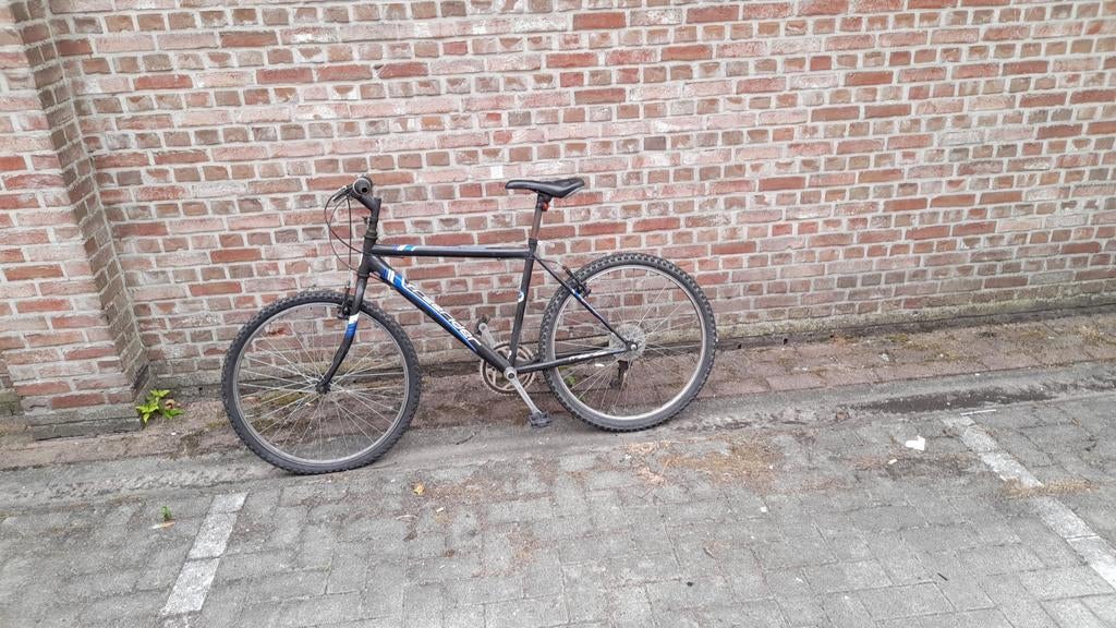 Zwarte mouantainbike te koop heren, Enlèvement ou Envoi, Hommes