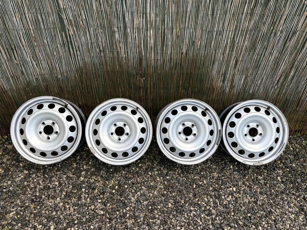 Te koop, 4 originele Citroën 16 inch stalen velgen., Auto-onderdelen, Banden en Velgen, Ophalen of Verzenden, Gebruikt, 16 inch