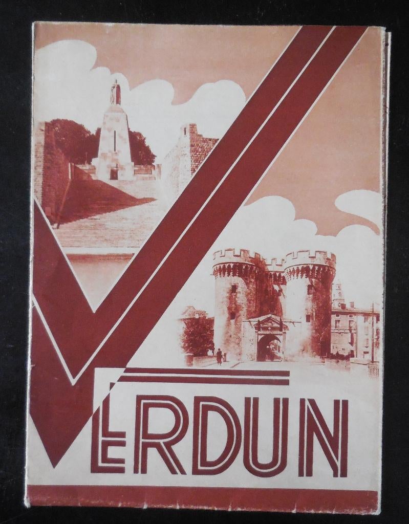 Verdun - kaart, Ophalen of Verzenden