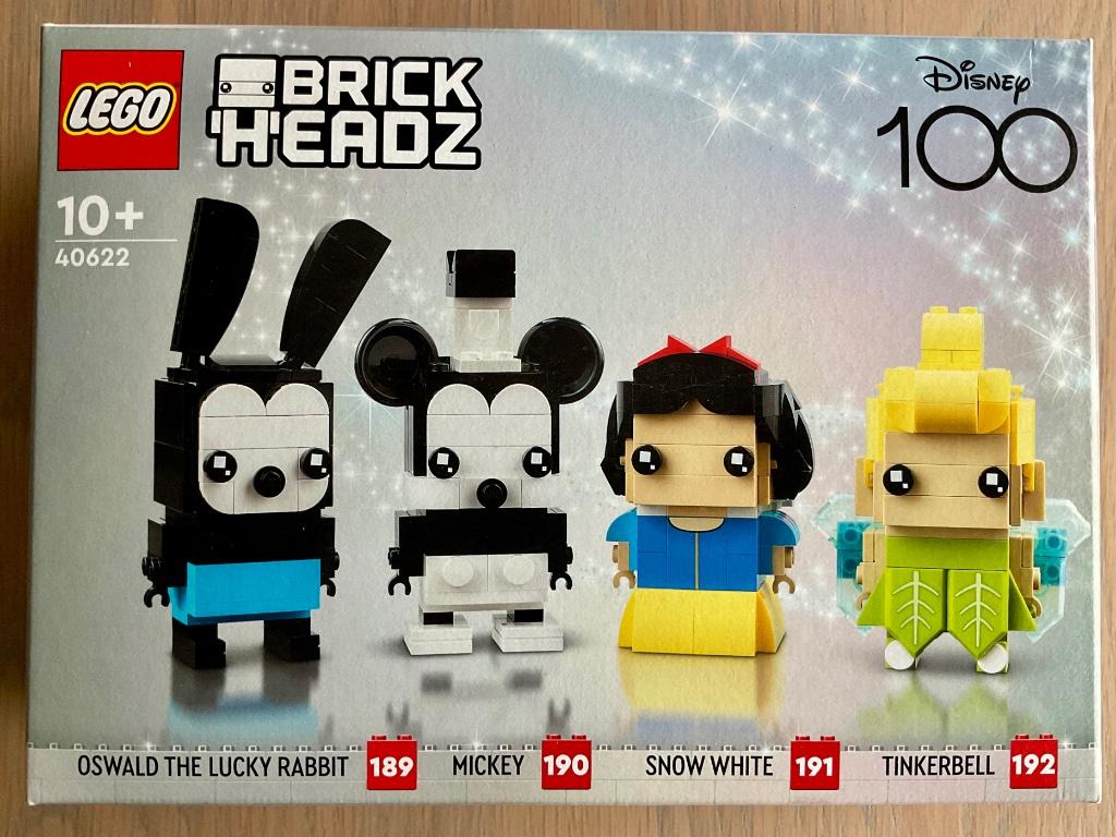 Lego 40622 SEALED. Brickheadz, Disney's 100e verjaardag, Ophalen of Verzenden, Nieuw, Complete set, Lego