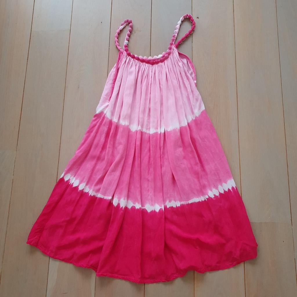 Zomerjurk Indisch katoen universele maat, Kleding | Dames, ANDERE, Ophalen of Verzenden, Zo goed als nieuw, Roze