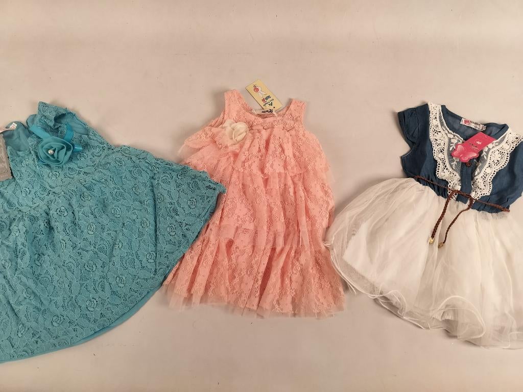 nieuwe kleedjes uit fotostudio maat 110, Ophalen of Verzenden, Nieuw