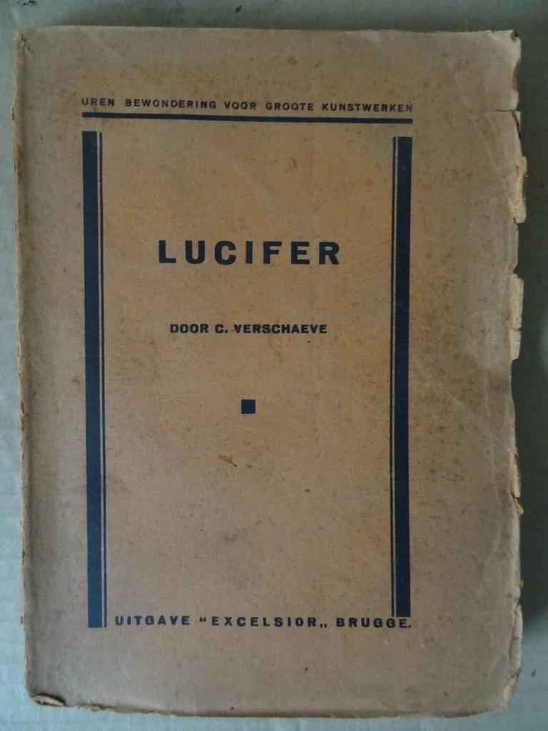Lucifer door C. Verschaeve Joost Vondel Lucifer toneelstuk, Ophalen of Verzenden, Joost van den Vondel
