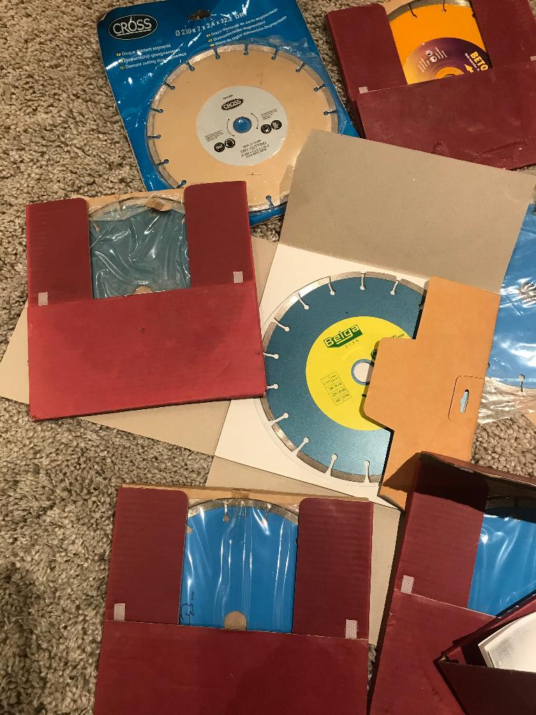 Beton diamantsnijschijven., Enlèvement ou Envoi, Neuf